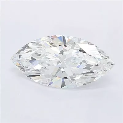 1.59ct D VVS2 Rare Carat Ideal Cut Marquise Lab Grown Diamond