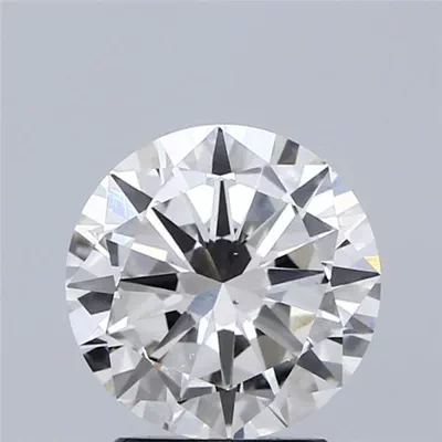 2.01ct H VS2 Good Cut Round Lab Grown Diamond