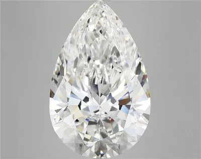 10.26ct F VVS2 Rare Carat Ideal Cut Pear Lab Grown Diamond