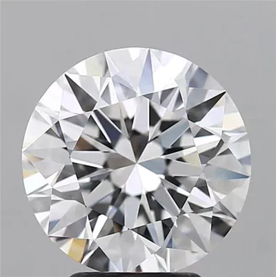 3.56ct D VVS2 Rare Carat Ideal Cut Round Diamond