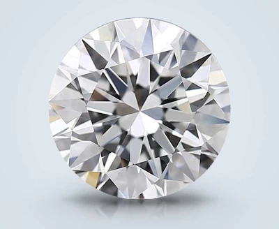 3.56ct D VVS2 Rare Carat Ideal Cut Round Diamond