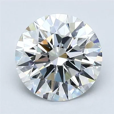 1.63ct F VVS1 Rare Carat Ideal Cut Round Diamond