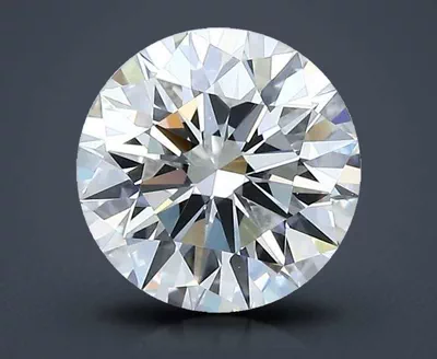1.63ct F VVS1 Rare Carat Ideal Cut Round Diamond