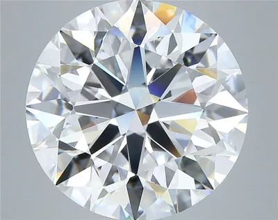 11.01ct D FL Rare Carat Ideal Cut Round Diamond