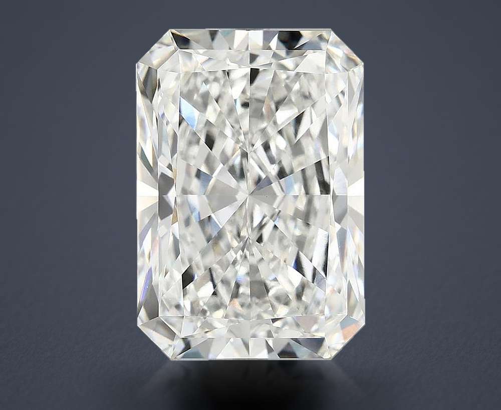 10.50ct F VVS2 Rare Carat Ideal Cut Radiant Lab Grown Diamond