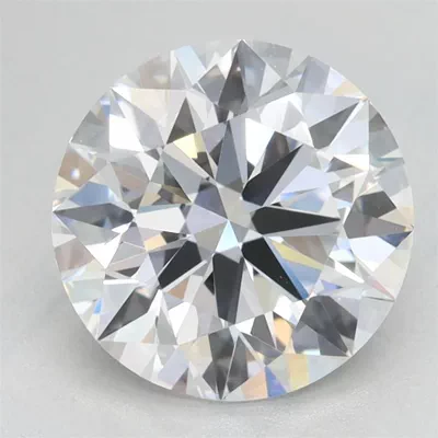 2.54ct D IF Rare Carat Ideal Cut Round Lab Grown Diamond