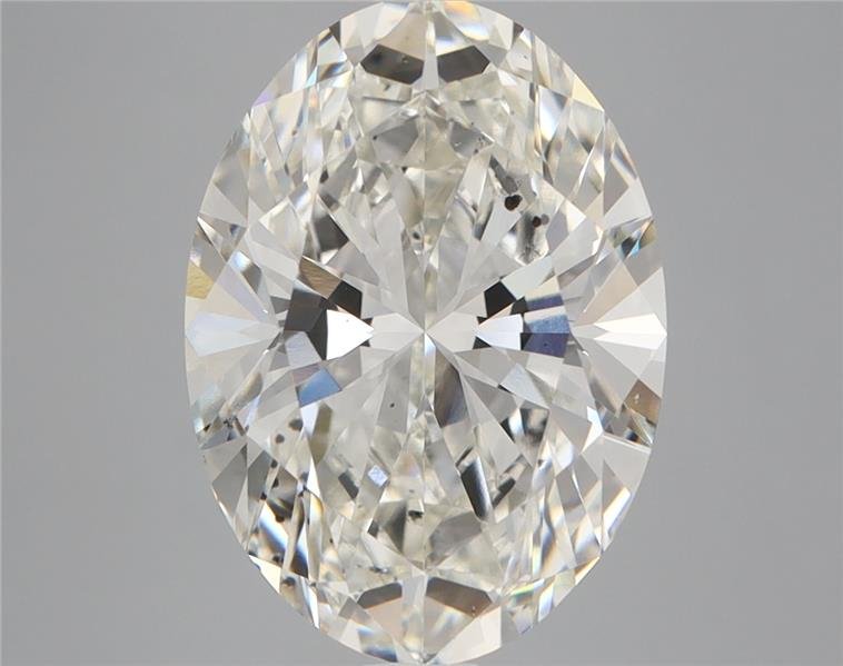 4.53ct H SI1 Rare Carat Ideal Cut Oval Lab Grown Diamond