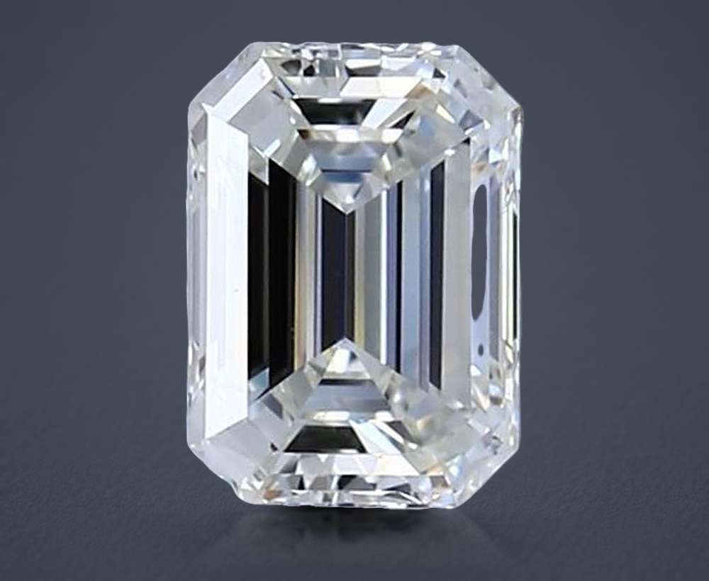 1.29ct I VS1 Rare Carat Ideal Cut Emerald Diamond