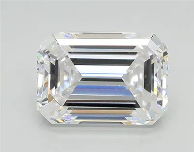 2.05ct E VS1 Rare Carat Ideal Cut Emerald Lab Grown Diamond