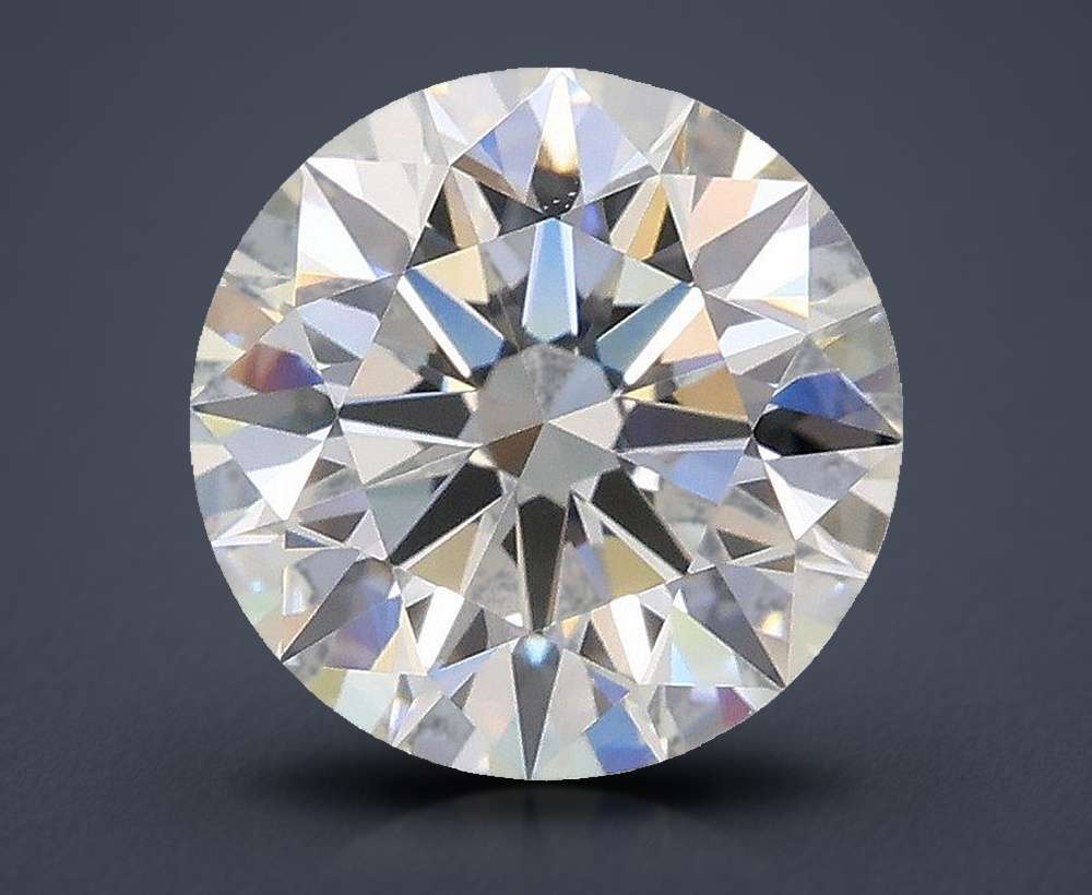 2.05ct H VVS2 Rare Carat Ideal Cut Round Lab Grown Diamond