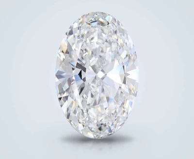 16.05ct F VVS2 Rare Carat Ideal Cut Oval Lab Grown Diamond
