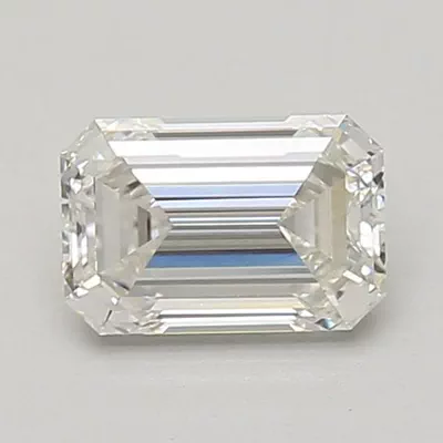 1.10ct F VVS2 Excellent Cut Emerald Lab Grown Diamond