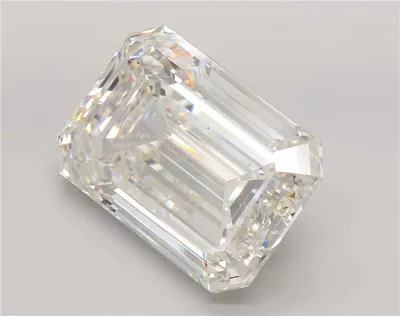 31.30ct G VS1 Rare Carat Ideal Cut Emerald Lab Grown Diamond