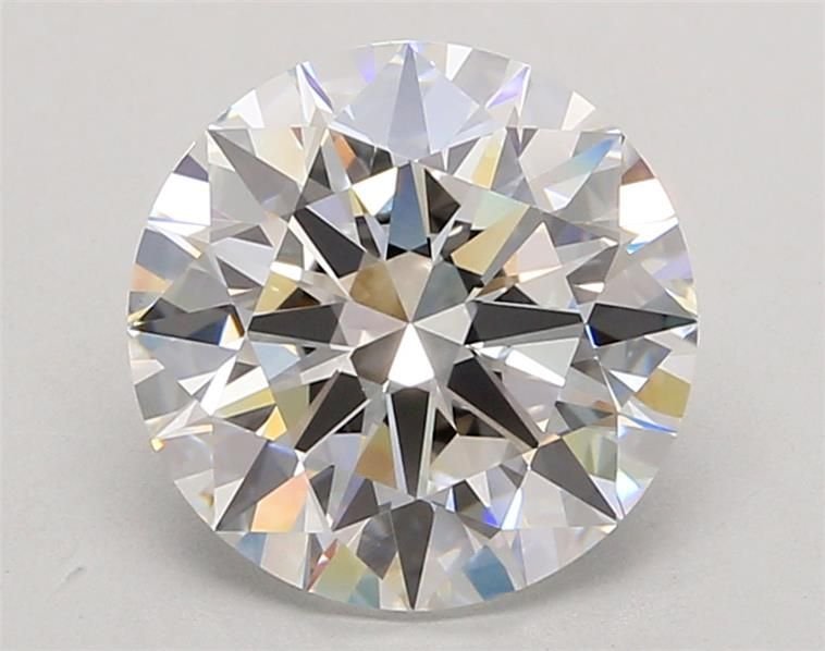 3.45ct E VVS2 Rare Carat Ideal Cut Round Lab Grown Diamond