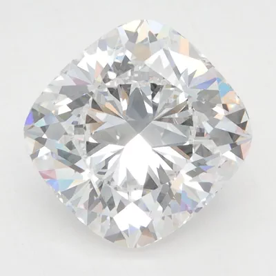 4.08ct D VVS1 Rare Carat Ideal Cut Cushion Lab Grown Diamond