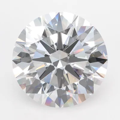 7.49ct D FL Rare Carat Ideal Cut Round Lab Grown Diamond