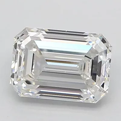 1.52ct F VVS2 Excellent Cut Emerald Lab Grown Diamond