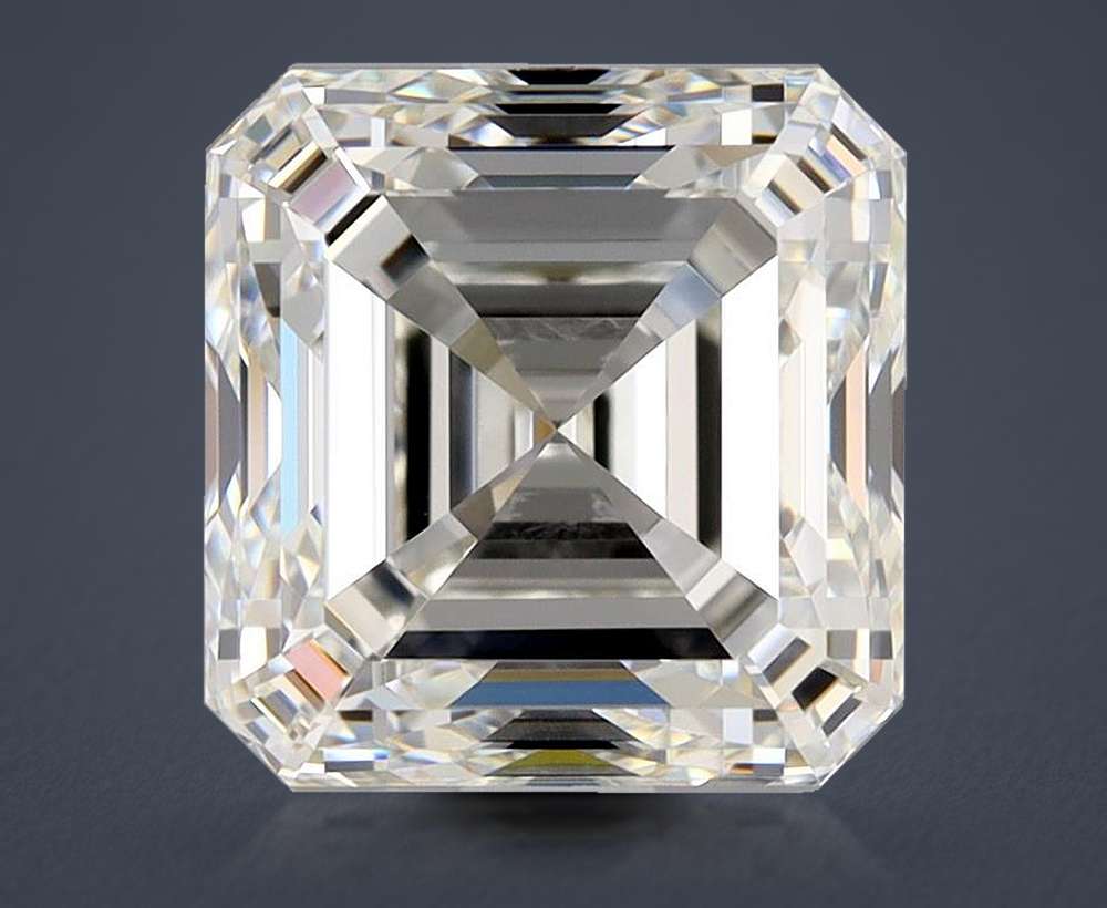2.50ct J VS1 Very Good Cut Asscher Diamond