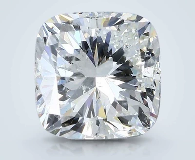4.05ct J SI2 Very Good Cut Cushion Diamond