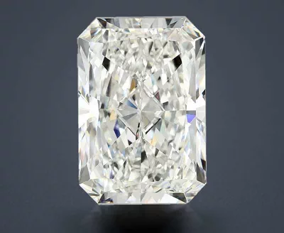 10.87ct F VVS2 Rare Carat Ideal Cut Radiant Lab Grown Diamond