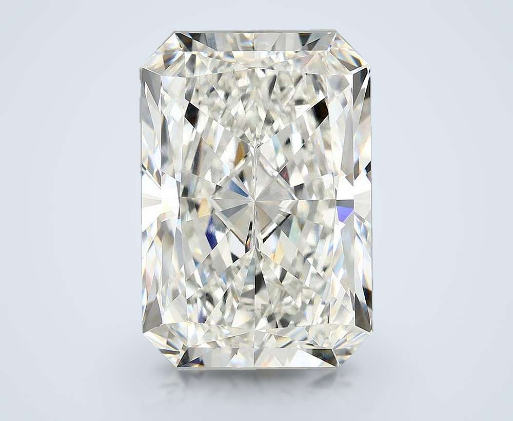 10.87ct F VVS2 Rare Carat Ideal Cut Radiant Lab Grown Diamond