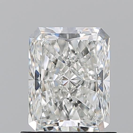1.04ct H VS2 Rare Carat Ideal Cut Radiant Diamond