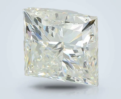 5.02ct H VVS2 Very Good Cut Princess Lab Grown Diamond