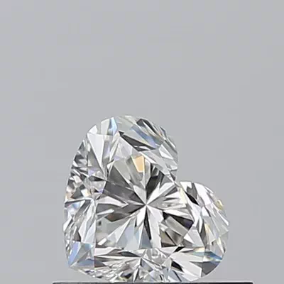 0.53ct H VS2 Rare Carat Ideal Cut Heart Diamond