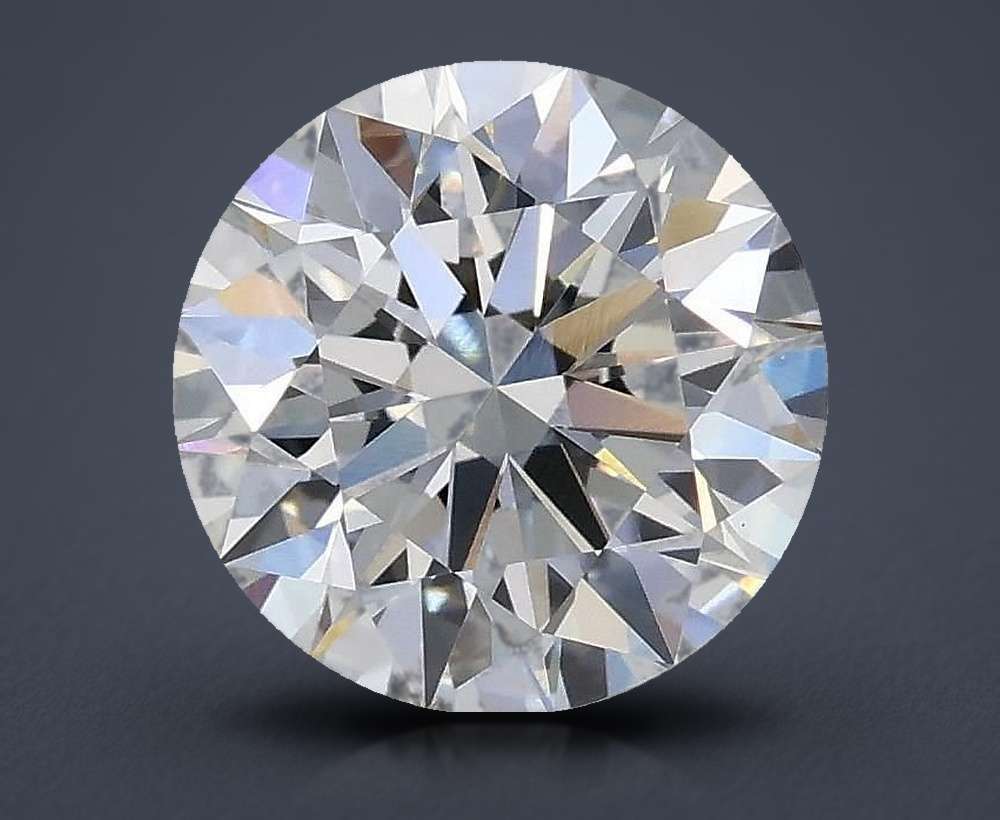 1.55ct D VVS2 Rare Carat Ideal Cut Round Lab Grown Diamond