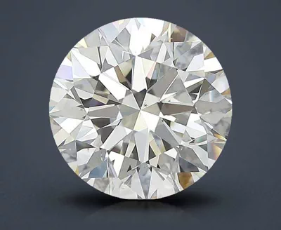 3.54ct J SI1 Rare Carat Ideal Cut Round Diamond