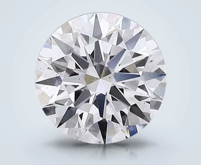 2.50ct E SI1 Rare Carat Ideal Cut Round Lab Grown Diamond