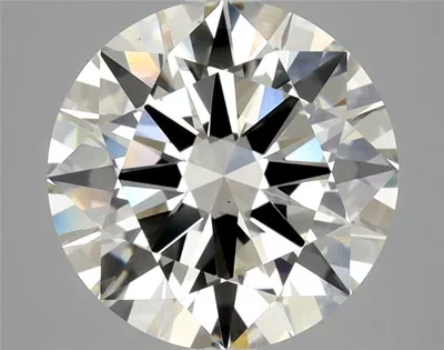 3.01ct K VVS2 Rare Carat Ideal Cut Round Diamond