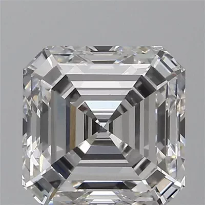 5.11ct H VS1 Rare Carat Ideal Cut Asscher Lab Grown Diamond