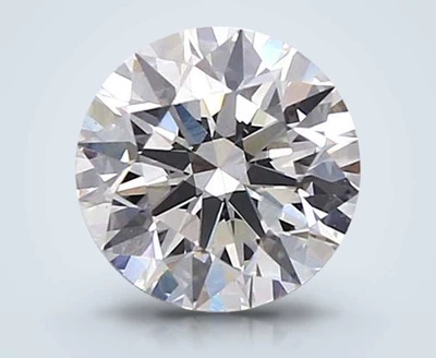 1.30ct F VS1 Rare Carat Ideal Cut Round Lab Grown Diamond