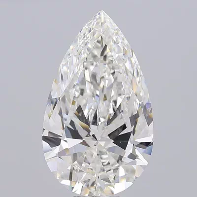 10.51ct F VVS2 Rare Carat Ideal Cut Pear Lab Grown Diamond