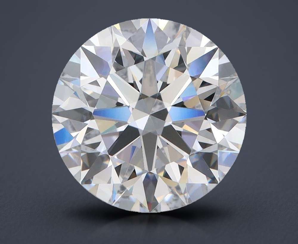 3.94ct D FL Rare Carat Ideal Cut Round Lab Grown Diamond