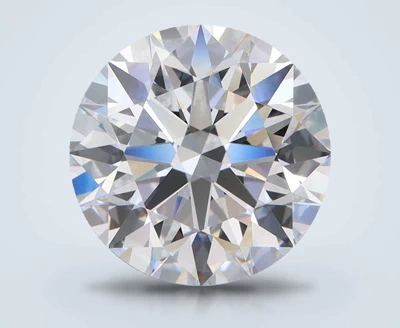 3.94ct D FL Rare Carat Ideal Cut Round Lab Grown Diamond