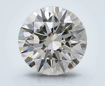 5.01ct J VS2 Rare Carat Ideal Cut Round Diamond