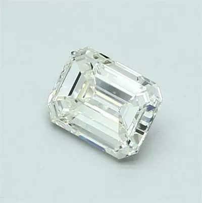 0.70ct J SI1 Very Good Cut Emerald Diamond