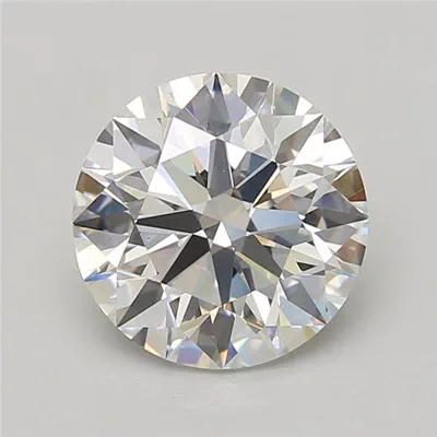 3.08ct E VS1 Rare Carat Ideal Cut Round Lab Grown Diamond