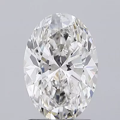 1.51ct G VS2 Very Good Cut Oval Lab Grown Diamond