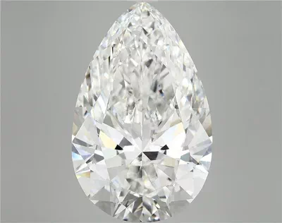 11.53ct F VVS2 Rare Carat Ideal Cut Pear Lab Grown Diamond