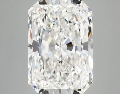 10.39ct F VVS2 Rare Carat Ideal Cut Radiant Lab Grown Diamond