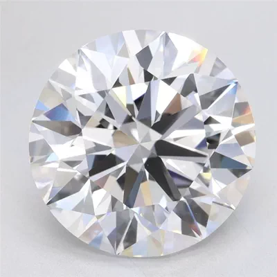 4.24ct D IF Rare Carat Ideal Cut Round Lab Grown Diamond