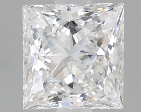 1.08ct E VVS2 Rare Carat Ideal Cut Princess Lab Grown Diamond