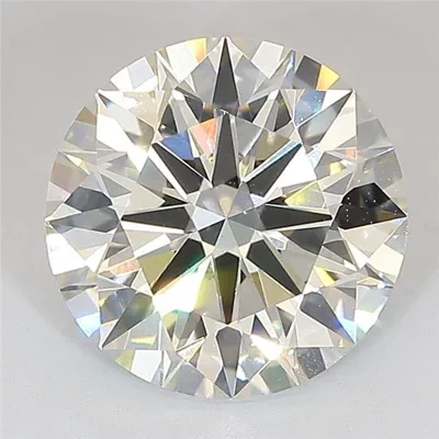 3.04ct J VS1 Rare Carat Ideal Cut Round Lab Grown Diamond