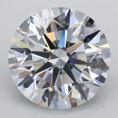 3.44ct E VS1 Rare Carat Ideal Cut Round Lab Grown Diamond