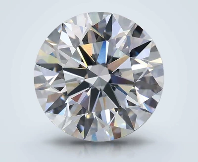 3.44ct E VS1 Rare Carat Ideal Cut Round Lab Grown Diamond