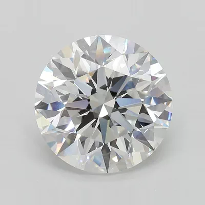 6.26ct F VVS1 Excellent Cut Round Lab Grown Diamond
