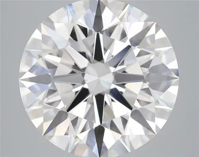 6.55ct G VS2 Rare Carat Ideal Cut Round Lab Grown Diamond